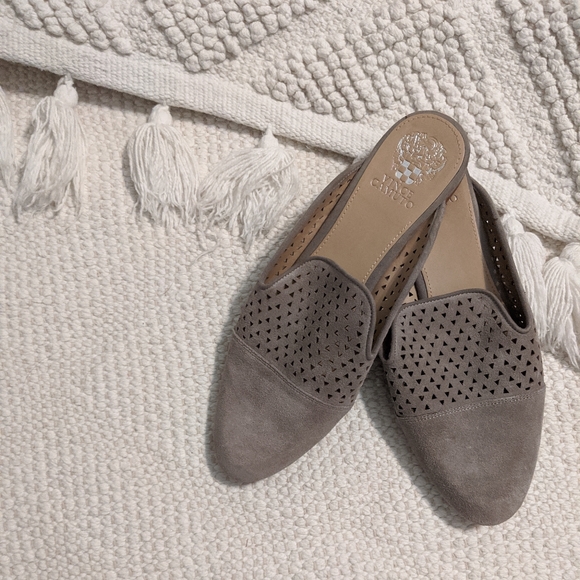 Vince Camuto Shoes - Vince Camuto Suede Mules